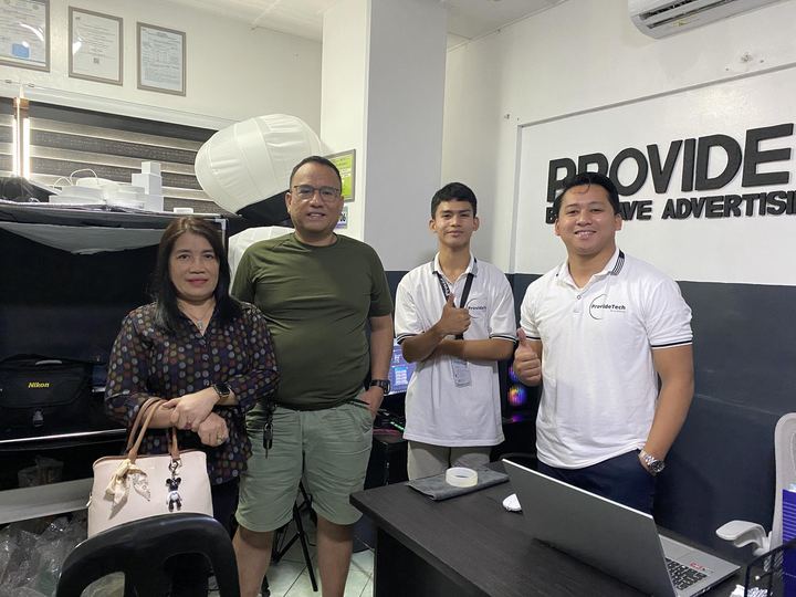 With clients at Providetech Brandwave
